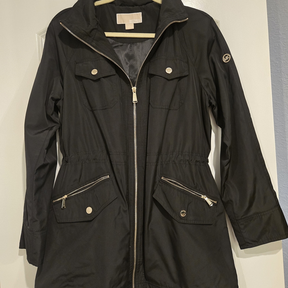 Michael Kors Black Utility Jacket